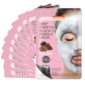 Máscara facial Bubble Purederm Deep Purifying Black O2