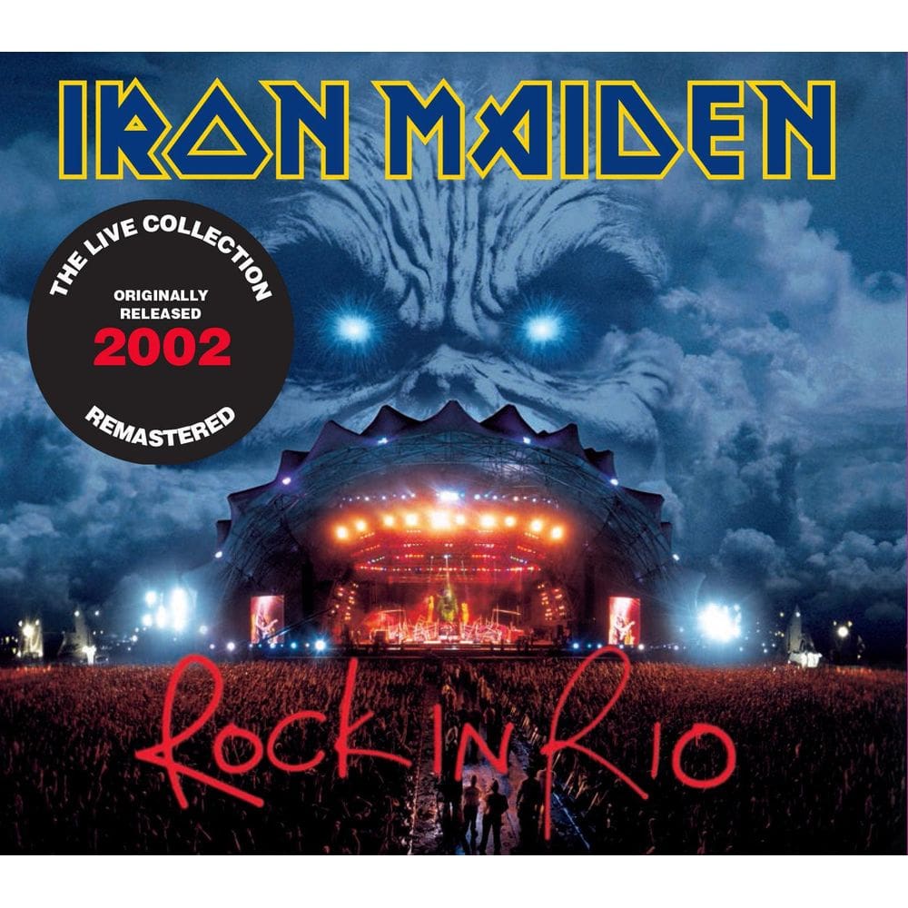 Iron Maiden CD Duplo Rock in Rio 2020 Remasterizado Digipack