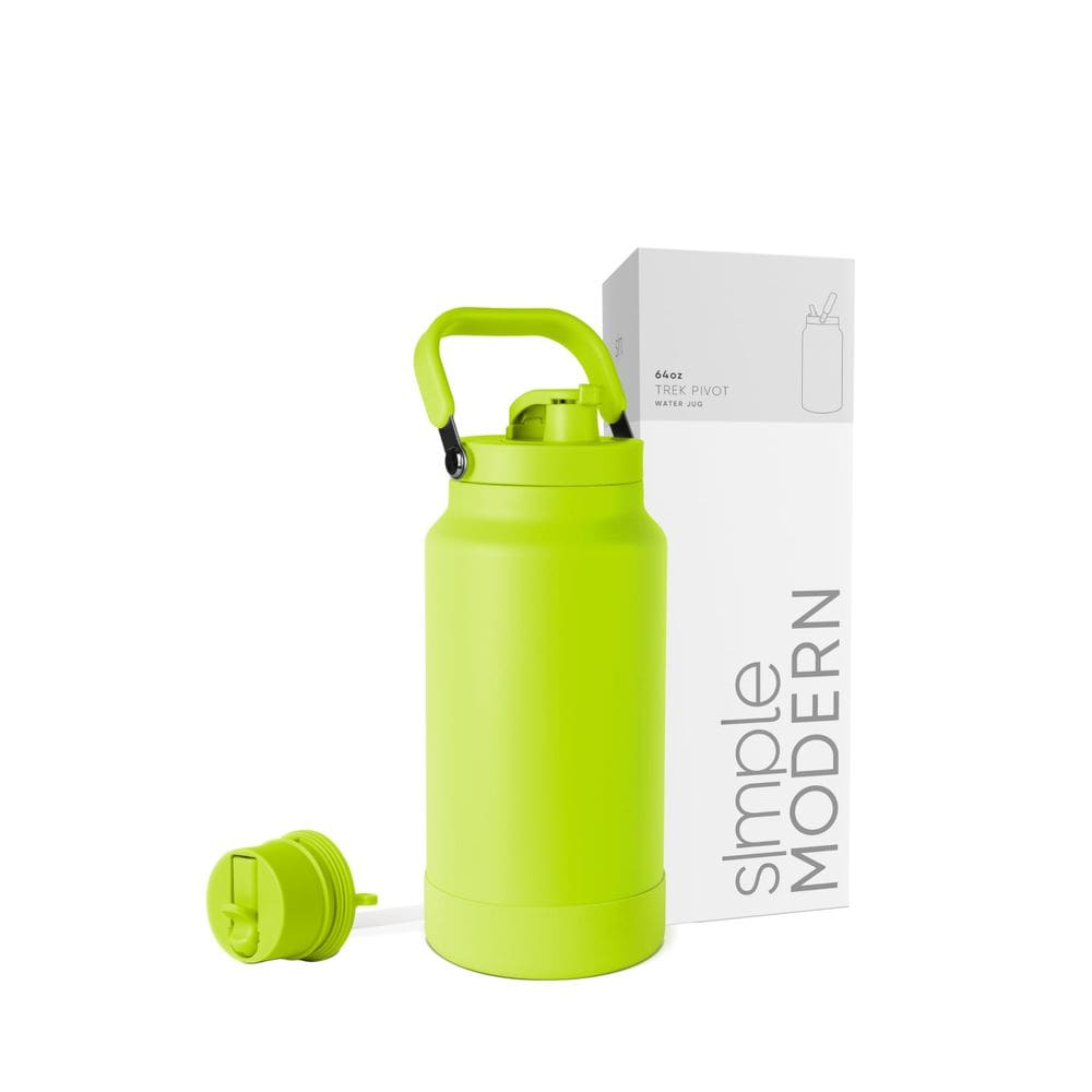 Garrafa de água Simple Modern Trek Pivot 1,9L em aço inoxidável