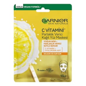Máscara de lençol Garnier Vitamin C Super Hydrating x6