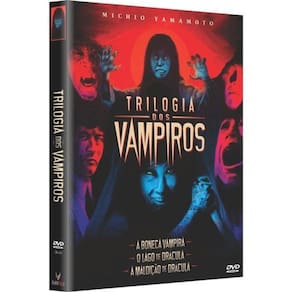 Dvd Trilogia Dos Vampiros 3 Dvds - Embalagem Digipak