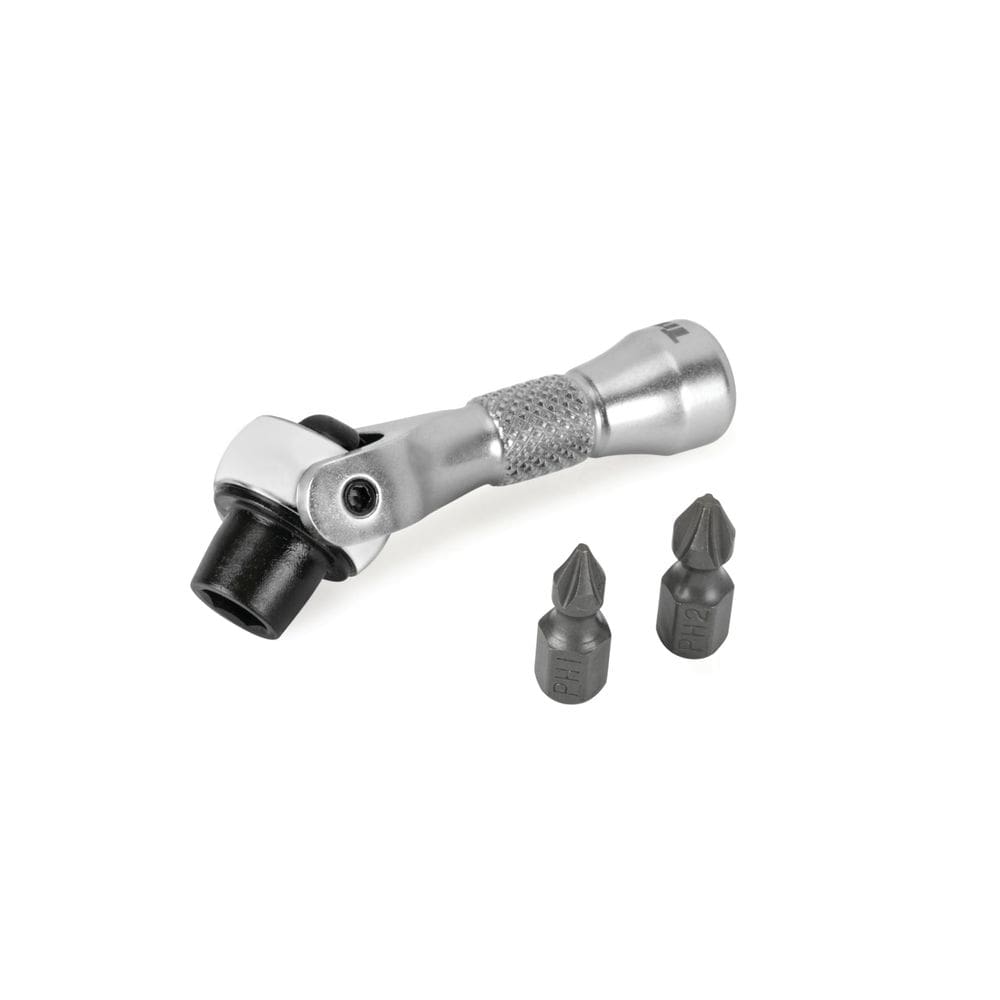 Driver de brocas com catraca Titan 11331, unidade de 1/4", 90 dentes