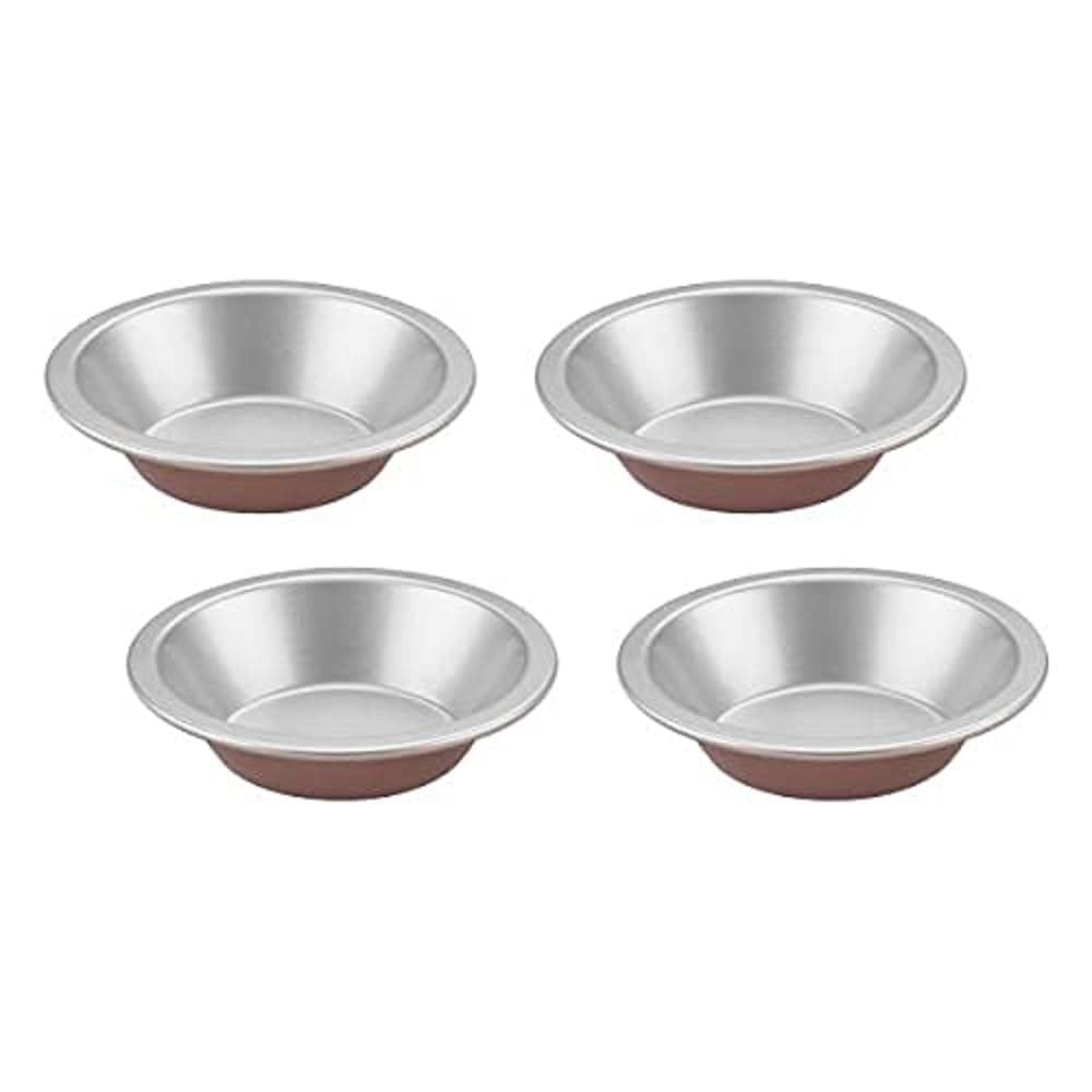 Mini conjunto de pratos de torta redonda Cuisinart CMBM-4RPDBZ 4 unidades