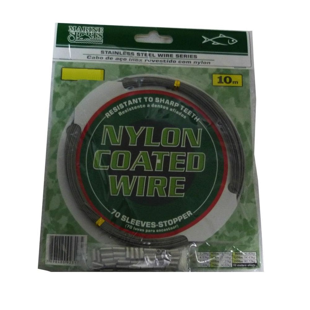 Cabo De Aço Pesca Encastoar Coated Wire 20 Libras