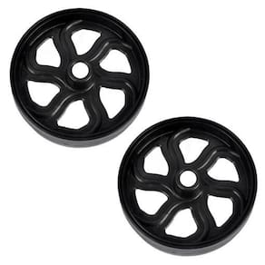 Kit 2 Rodas Para Carrinho Multiuso Motor Popa Cortador Grama