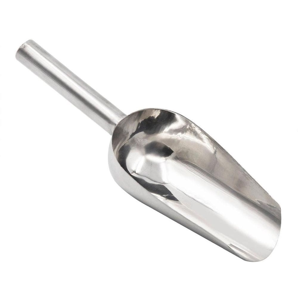 Pá De Gelo Em Aço Inox Concha Medidora Cozinha Bar