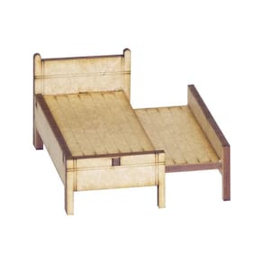 Miniatura Cama De Solteiro  Bicama  A017