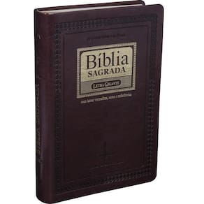 Bíblia Sagrada Letra Gigante Tamanho Revista Corrigida Arc