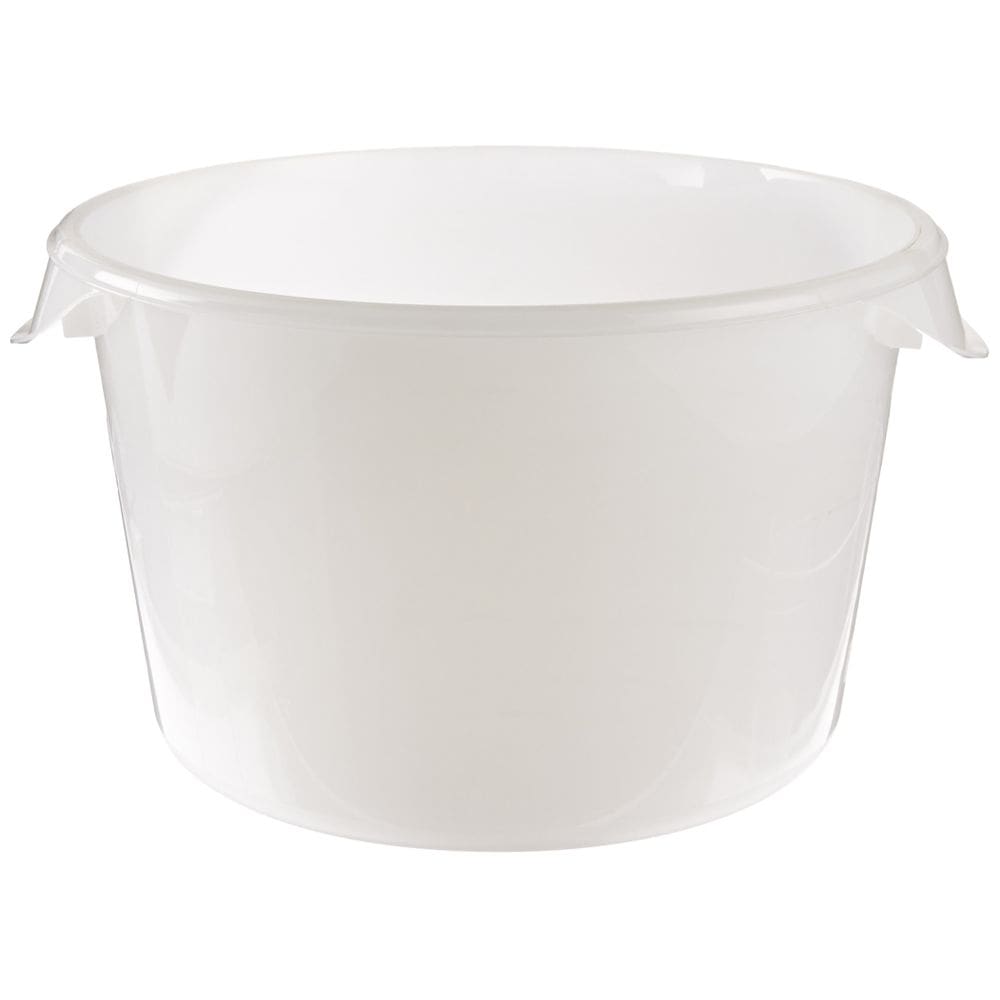 Recipiente de armazenamento de alimentos Rubbermaid 12L branco, pacote com 6