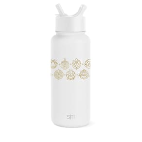 Garrafa de água Simple Modern Disney Princess 950ml em aço inoxidável