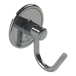 Cabide Adesivo Plasnature Cromo - Suporta 1 Kg - 20x7x13 cm