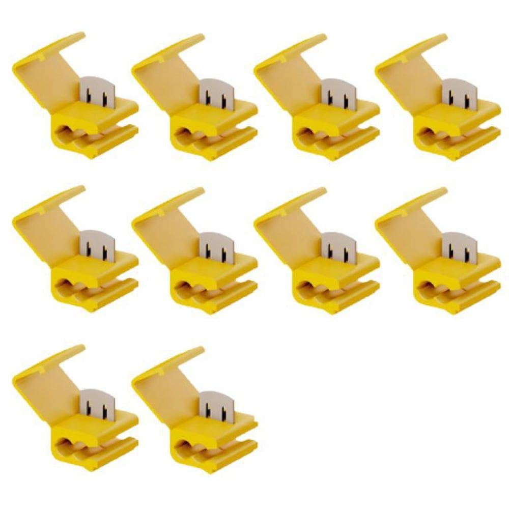Kit 30 Conector Elétrico 20A /2,5 A 4Mm Derivação Tigre