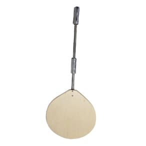 Pa Pizza Madeira 36Cm Forno Lenha Cabo 68Cm Inox Deslizante