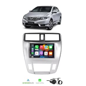 Kit Multimídia City 2009 / 2014 Ar Digital 7 Pol CarPlay AndroidAuto - FirstOption 8100