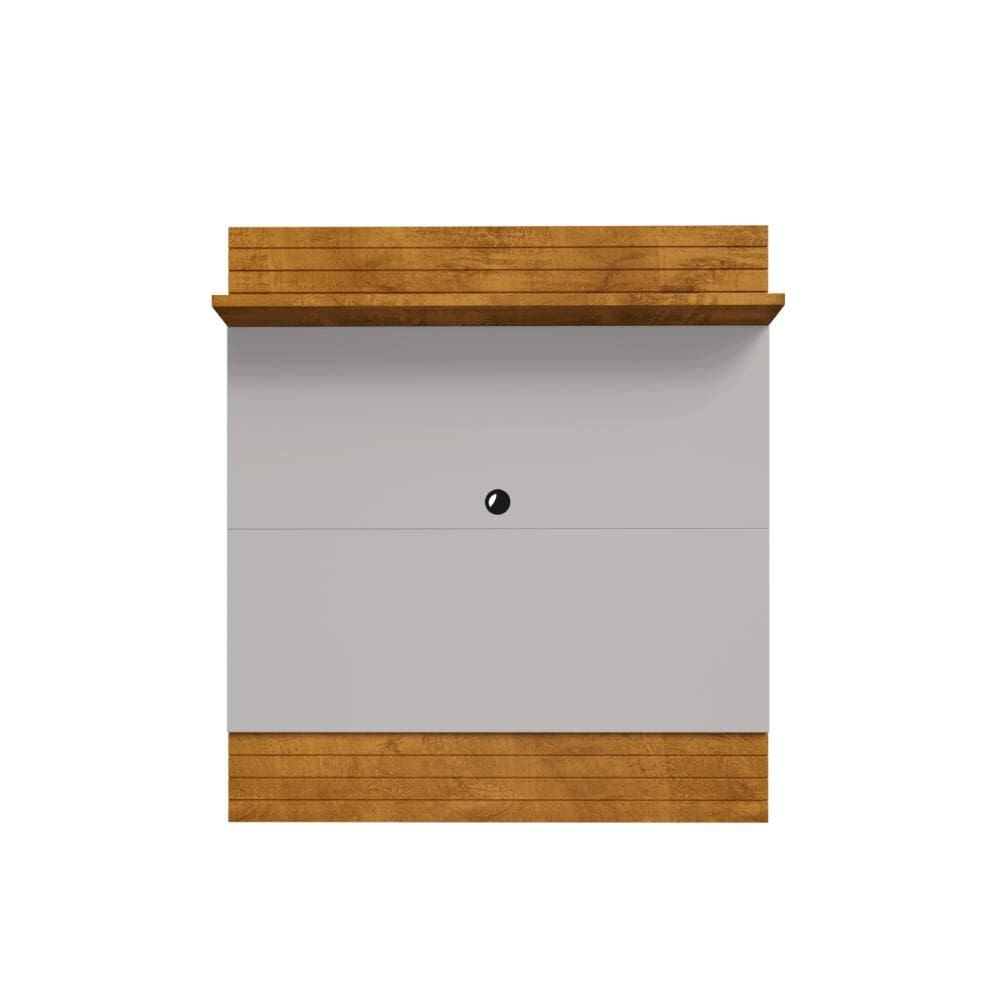 Painel Angra Para Tv Até 50 Pol Naturalle Off White Bechara