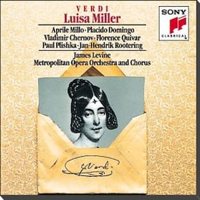 DVD Sony Verdi: Luisa Miller - Metropolitan Opera 1992