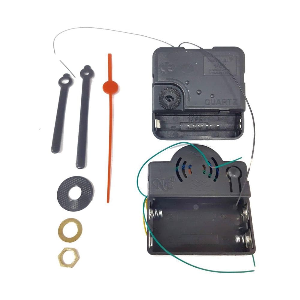 Máquina Para Relógio De Parede 13 Mm Musical Passaros