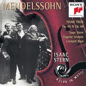 CD Sony Mendelssohn: Trios de piano nºs 1 e 2, opp. 49,66