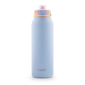 Garrafa de água Ello Pop & Fill 946ml em aço inoxidável Coastal