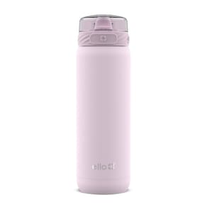 Garrafa de água Ello Cooper 650 ml de aço inoxidável rosa caxemira