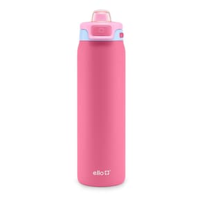 Garrafa de água Ello Pop & Fill 650 ml de aço inoxidável Cherry