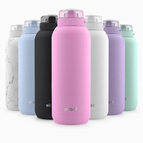 Garrafa de água Ello Cooper 1.2L em aço inoxidável Bubblegum