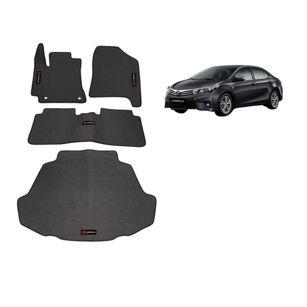 Tapete Borracha Corolla 15-19 Traseiro Interiço Porta-Malas