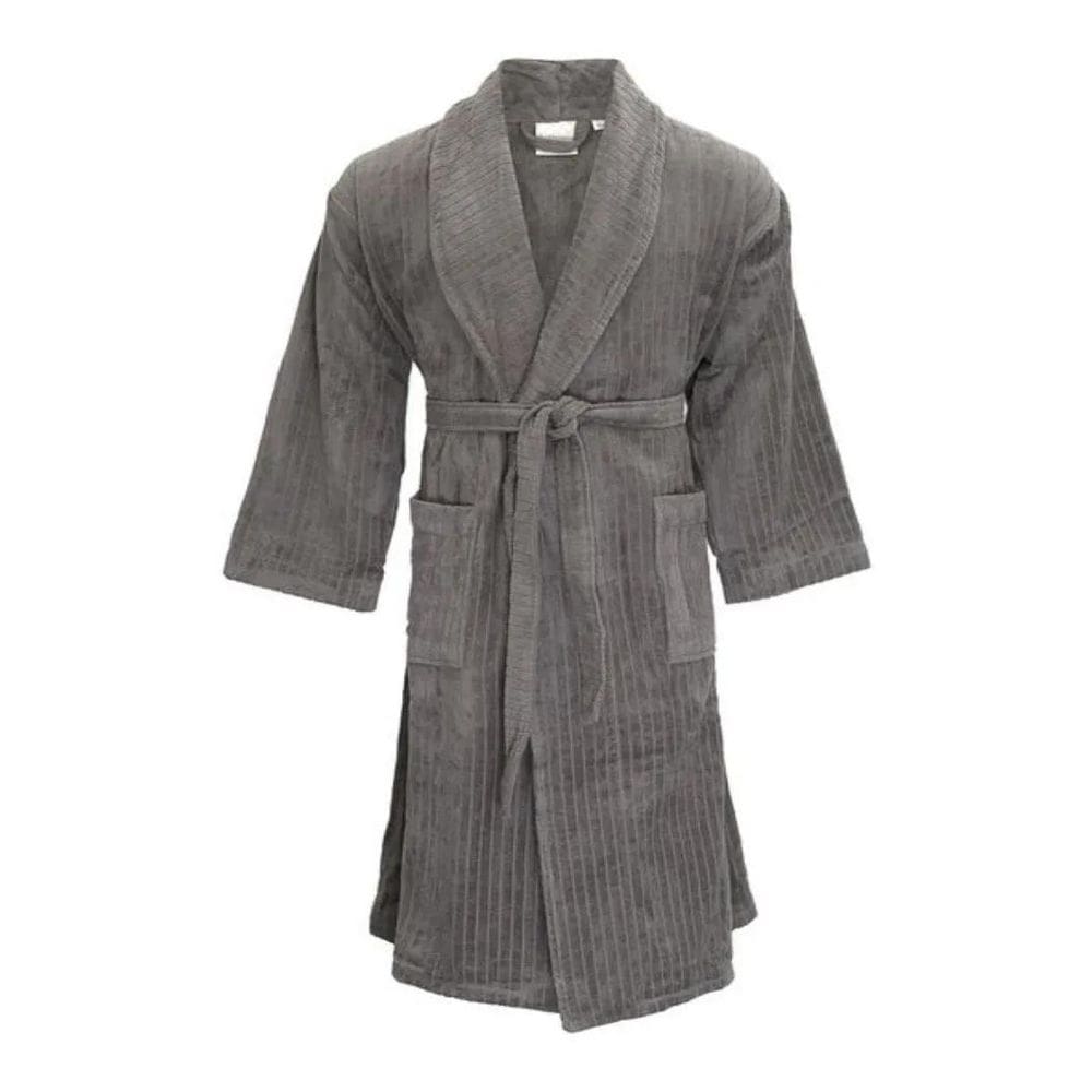 Roupão Adulto G Stripes Buddemeyer Grafite