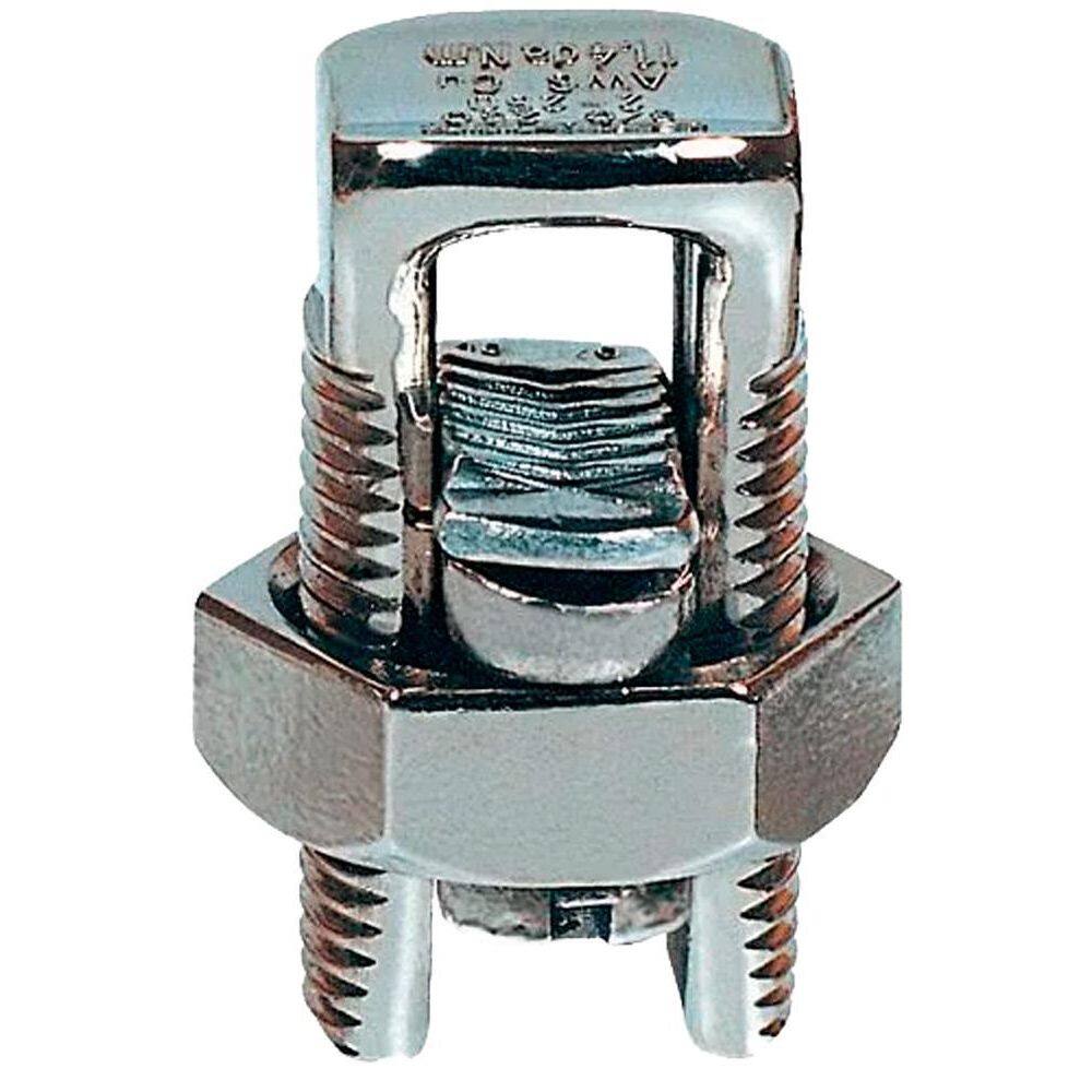 Kit 10 Conector Split Bolt Metálico 10Mm