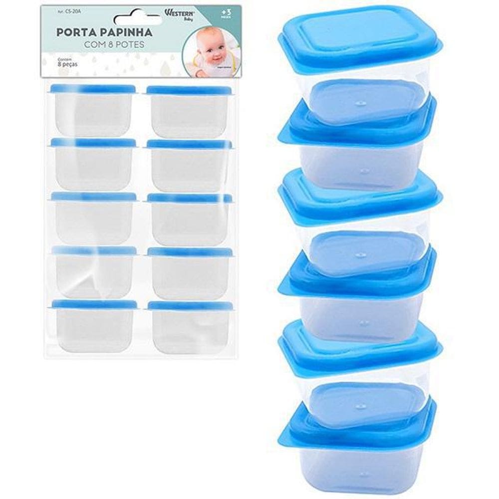 Porta Papinha Prático | 82g | Transporte e Armazenamento
