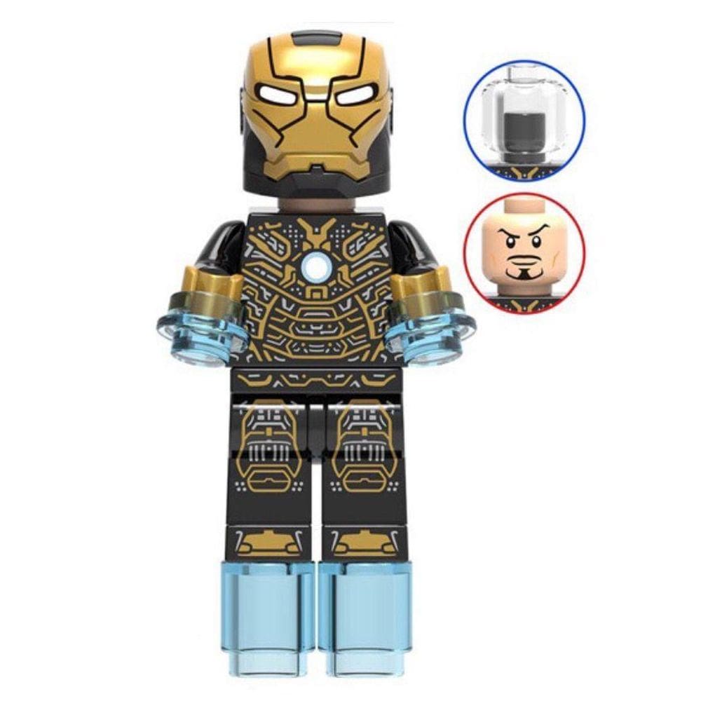 Boneco Blocos De Montar Homem De Ferro Armadura Mark Mk41