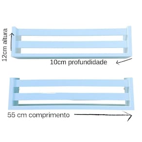 Estante Porta Livro Infantil Nicho Organizador Brinquedos
