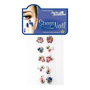 Kit 250 Adesivos Para Unhas Strass Nail, 100% Artesanal