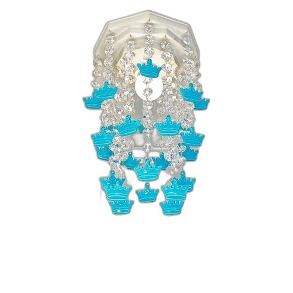 Lustre Para Quarto Infantil Masculino Menino Decoração Coroa