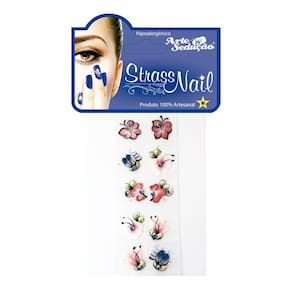 Kit 250 Adesivos Para Unhas Strass Nail, 100% Artesanal