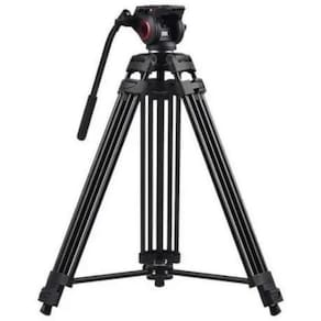 Tripé Profissional Cabeça Flúida Hidraulica Dslr Filmadora