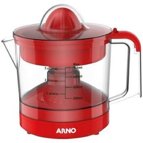 Espremedor Frutas ARNO Suco EXPRESS 0,75L - CP32 Vermelho 220 VOLTS