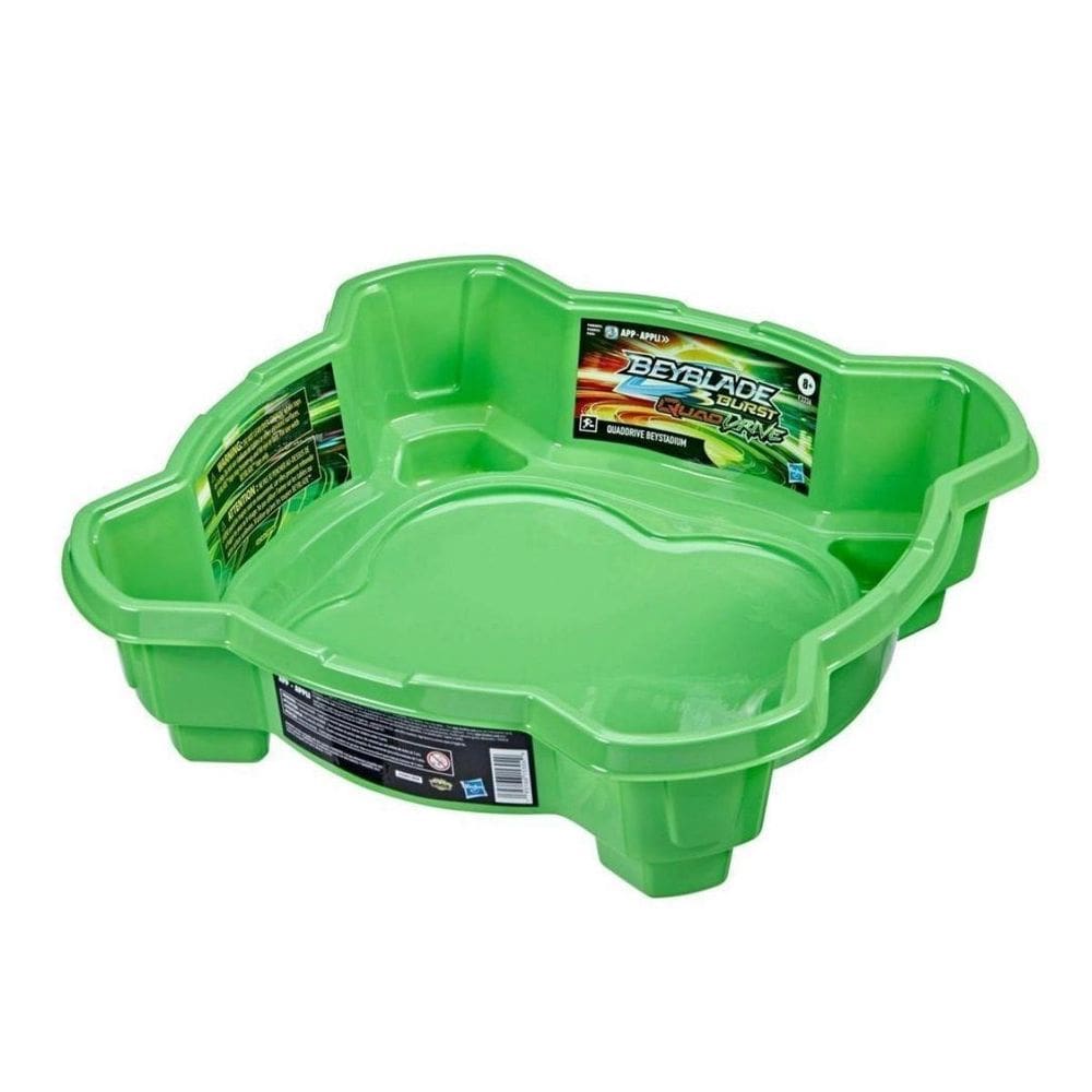 Arena de Beyblades Burst QuadDrive Verde Hasbro 8+ F3336