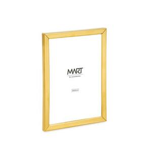 Porta Retrato Em Metal Dourado Mart 15x20