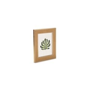 Porta Retrato Em MDF Com Veludo Dourado Mart 10x15