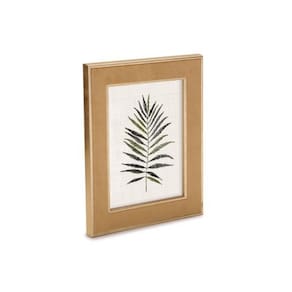 Porta Retrato Em MDF Com Veludo Dourado Mart 20x25