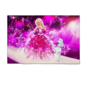 Painel Retangular 3D Sublimado Barbie 2,0X1,5 Frt-4045