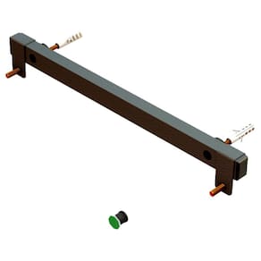 Suporte Universal Fixo Regua Tv 56 Vesa Até 400 Preto