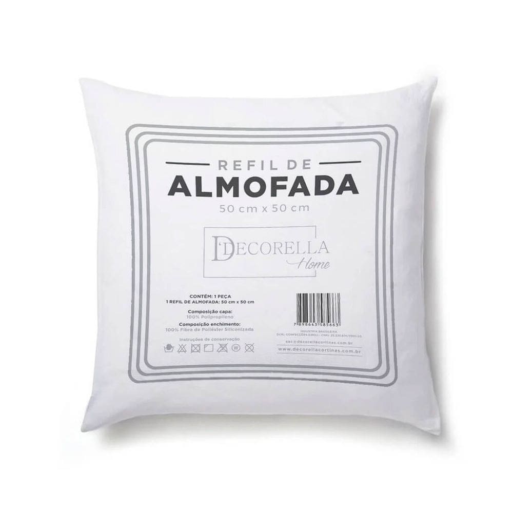 Refil de Almofada 50cm x 50cm