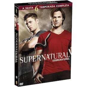 Box DVD Supernatural - 6ª Temporada 6 Discos