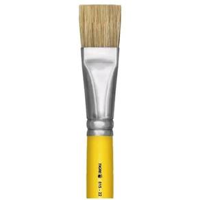 Pincel Escolar Chato Amarelo 815 Nº 22 - Tigre