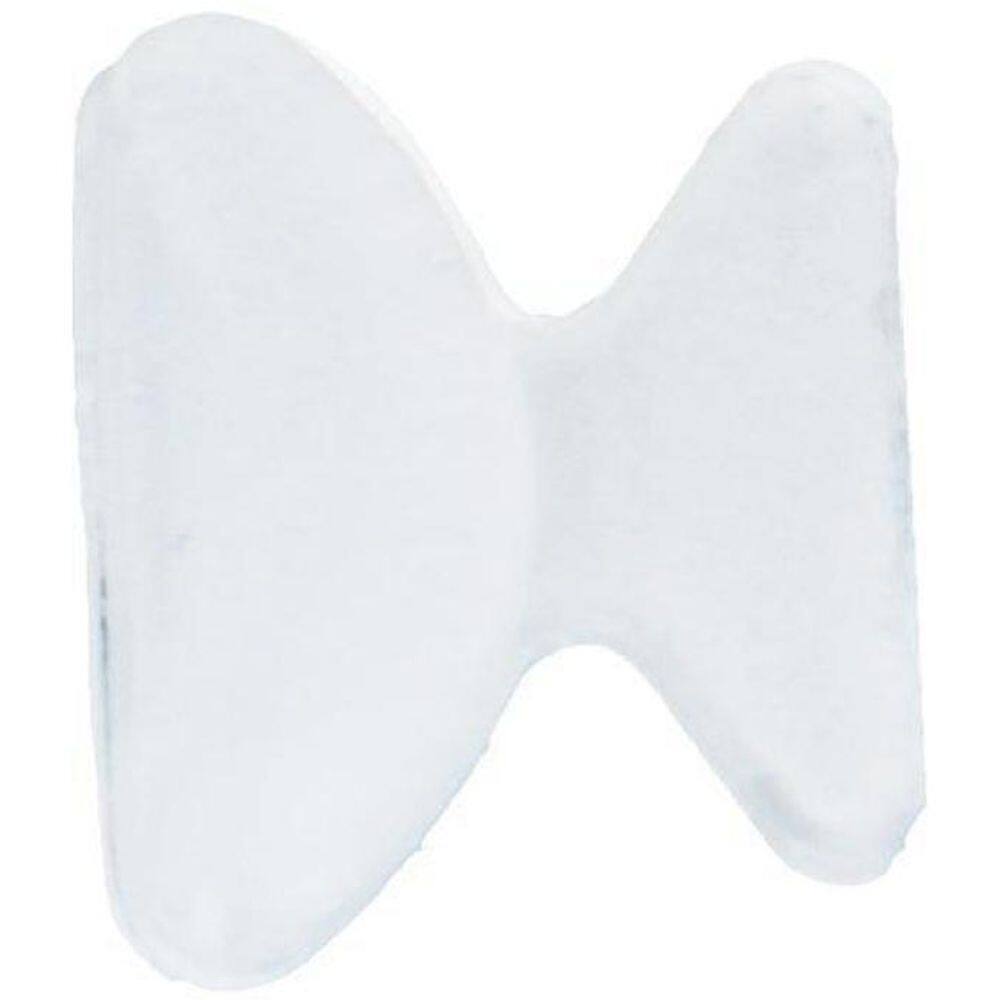 Par De Plaqueta Adesiva Silicone Nariz Óculos