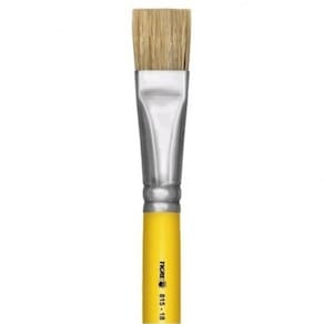 Pincel Escolar Chato Amarelo Tigre 815 Nº 18