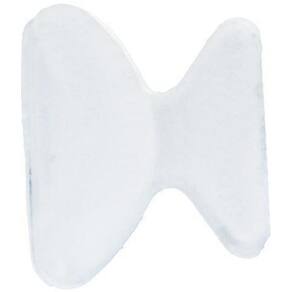 Par De Plaqueta Adesiva Silicone Nariz Óculos