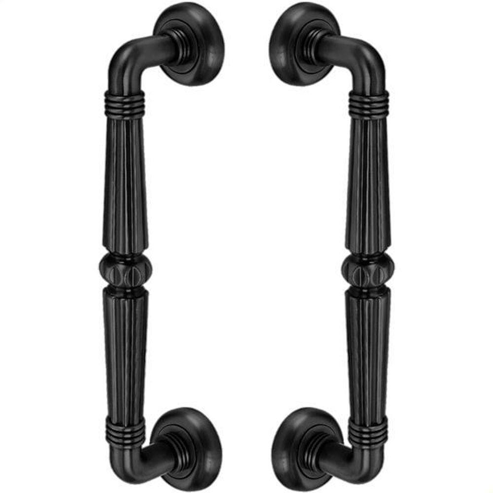 Puxador Duplo Victoria 305mm Preto Fosco Porta